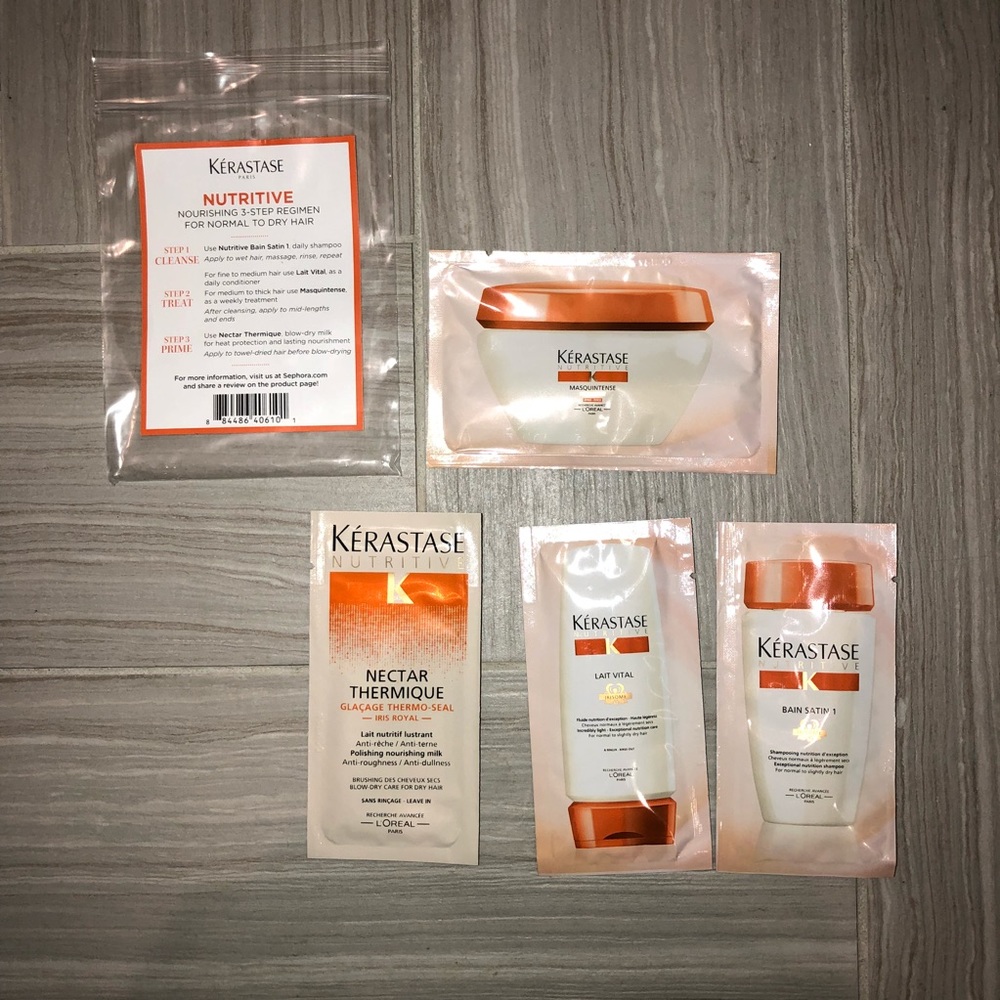 Kerastase 3 Step Sample Set